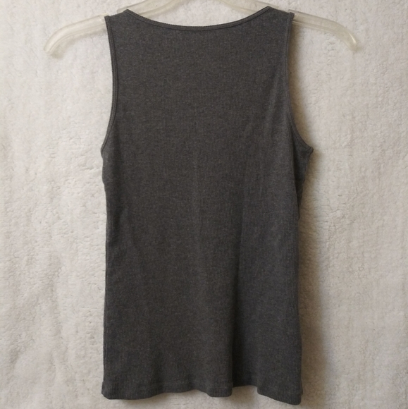Express Ladies Size XS Ribbed Tank Top - Picture 2 of 4